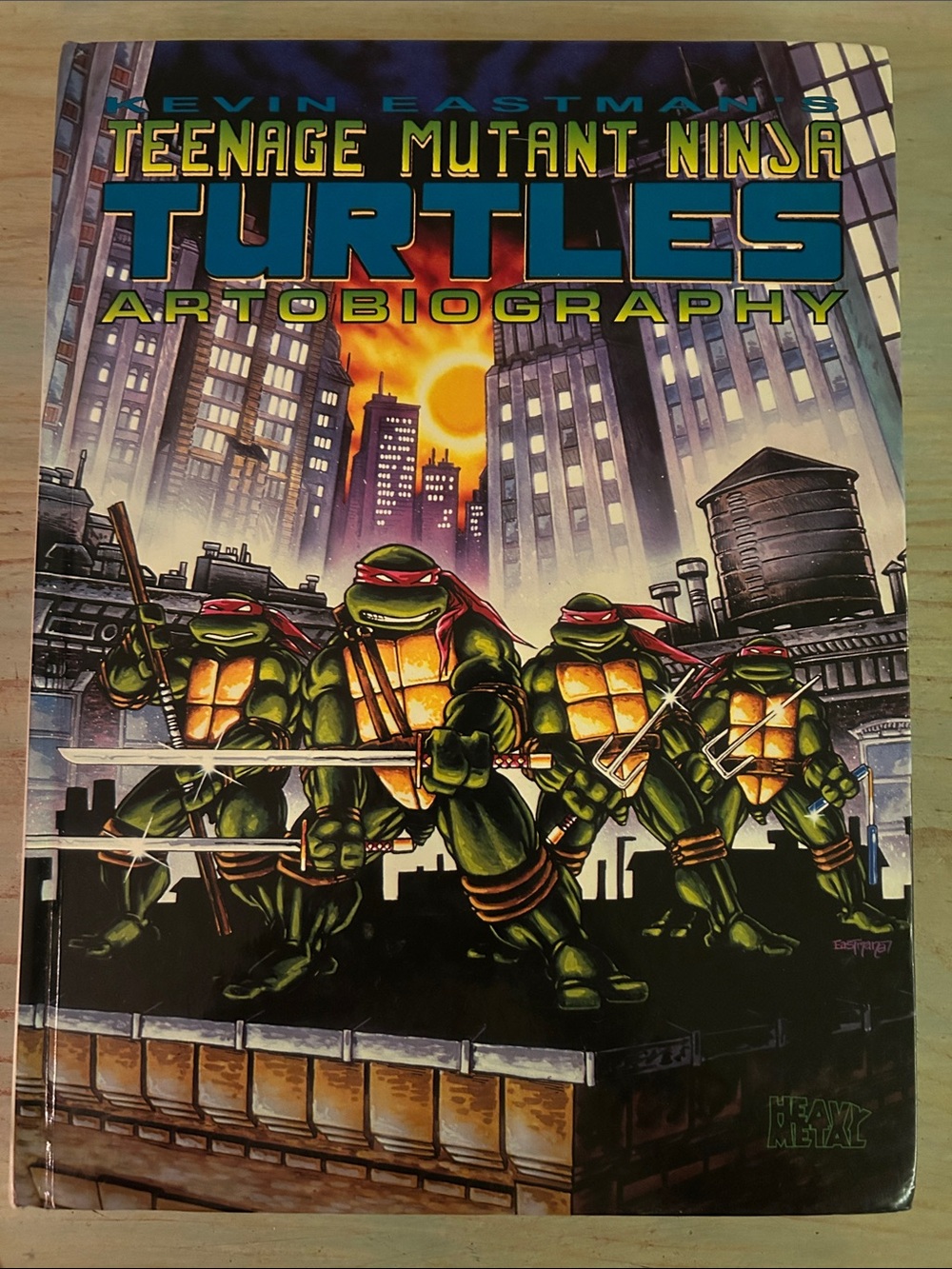 Teenage Mutant Ninja Turtles Artobiography Kevin Eastman Collectible Hardcover